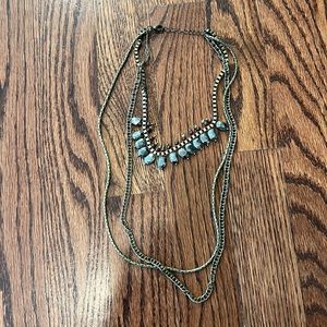 Three layer necklace